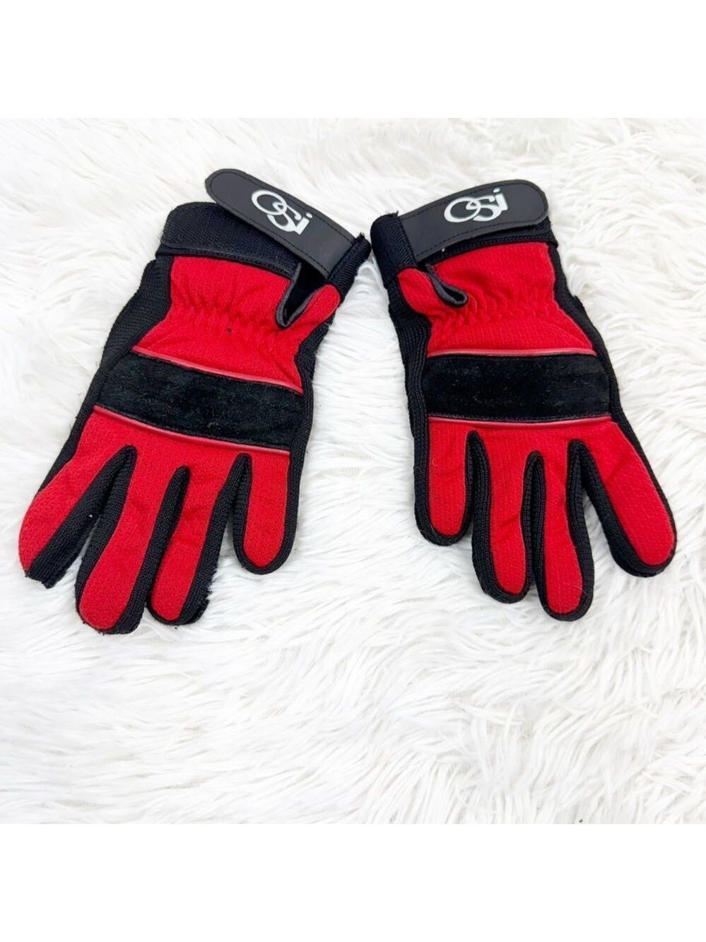Osi Cool Ventilated Mesh Leather Motorcycle Street Gloves